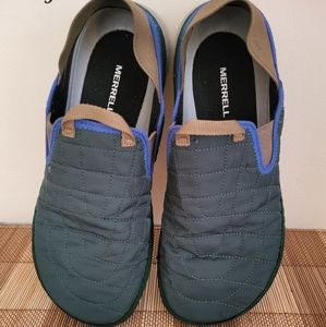 MEN MERRELL HUT MOCCS 9 AMAZING MINIMALIST EUC